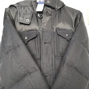 Ralph Lauren Boys Black Coat with Hood